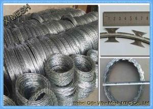Wholesale 450mm Coil Diameter Galvanized Binding Wire Concertina Razor Barbed Wire from china suppliers