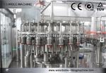 0.3 ~ 2.0 Juice Bottle Filling Machine For / Tea / Coffee 3 In 1 Monoblock