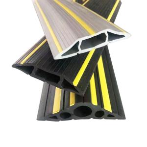 Wholesale Environmentally Friendly Yellow Black Weather Defender XL Garage Door Threshold Floor Seal Water Stop from china suppliers