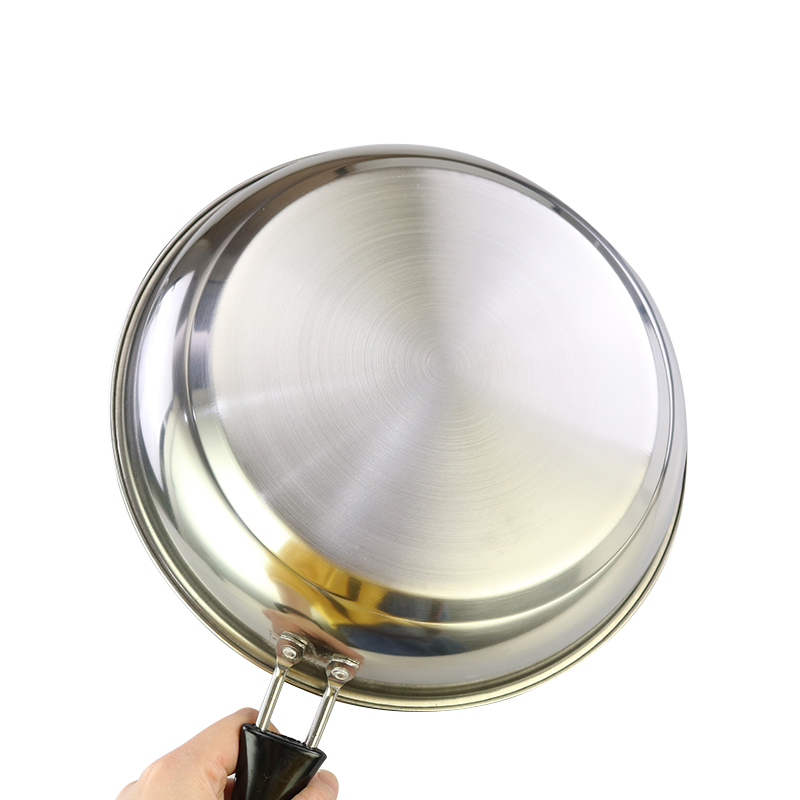 Home Kitchen Detachable Handle Cooking Fry Pan With Long Handle