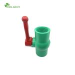 Compact Structure Nb-Qxhy CPVC Green Handle Ball Valve for Bangladesh Market