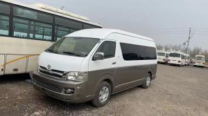 Wholesale Japanese Used Buses Toyota Hiace 15 Seats Second Luxury Minibus Oil Front Engine Charger Plug from china suppliers