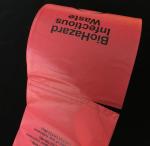 Hospital Biohazard Bag Medical Waste Garbage Bags Infections Linens Waste Bags,
