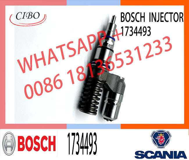 Neutral Diesel Engine Fuel Injector 0414701092 Fuel Injector Assembly 1734493 For SCANIA DC13076A