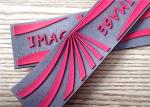 Colorful Rubber Logo Patches For Clothing And Hat / Rubber Garment Labels