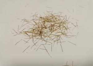 Wholesale 0.2*6mm Concrete Micro Steel Fiber 2500Mpa Copper Wire Material from china suppliers