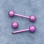15mm Female Rose Red Nipple Piercing Jewelry Stainless Steel Nipple Rings