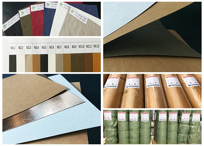 Fiber Material Pollution Free Printable Sewable Washable Kraft Paper For Bag