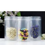 Mylar Ziplockk Smell Proof Packaging Bags Transparent Clear Plastic Packaging