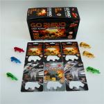 Go Rhino Men Enhancement Pill Blister Card Packaging With Rhino Figure Blister
