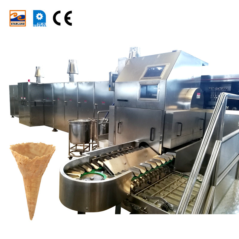 Commercial Household Waffle Making Machine 10kg/Hour Gas Consumption