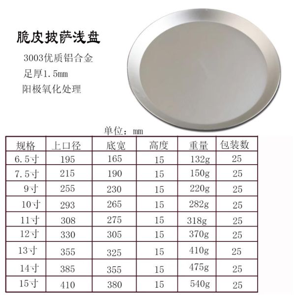 11-inch Perforated Pizza Pan Hard Anodized Non Stick Pizza Baking Pan Round Thickened 1.5mm Non Baking Pan