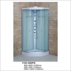 Wholesale Tempered Fabric Sliding Glass Door Shower Enclosure CE SGS Certification from china suppliers