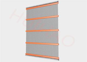 Wholesale Replacement Steel 0.9mm Self Cleaning Screen Mesh Anti Clogging Cloths For Gravel from china suppliers