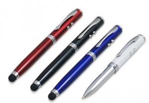 China 4 in 1 pen(Laser Pen/ LED Pen/ Touch Pen / Ball Pen) on sale