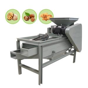 Wholesale Almond Shucking Vibrating Screen Machine 400kg/H Capacity 2.2kw Power from china suppliers