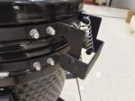 Ceramic 15 Inch BBQ Kamado Grill With Stands Black