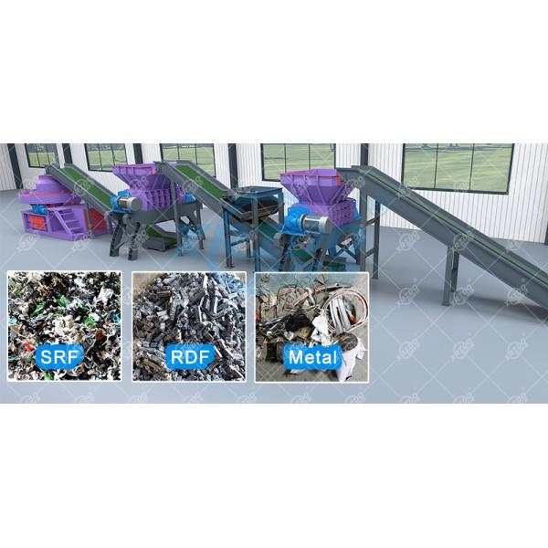 Bulky Waste Shredder Bulky Waste Crusher Bulky Waste Recycling Plant
