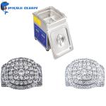 Small 100W Ultrasonic Jewelry Cleaning Machine 3.2L Capacity For Wedding Ring