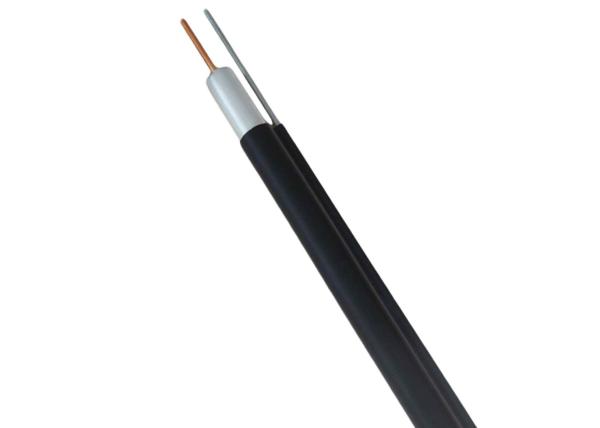 Aluminum Tube Trunk Cables QR412 Messenger Welded Feeder Cable Television
