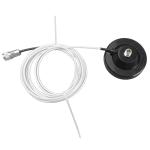 PVC Plastic Magnet Cable Connector For Omni Antenna Protection