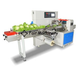 Wholesale SGS 80BPM Pillow Packing Machine Potato Fruit Vegetable Carrot Cucumber 50HZ from china suppliers