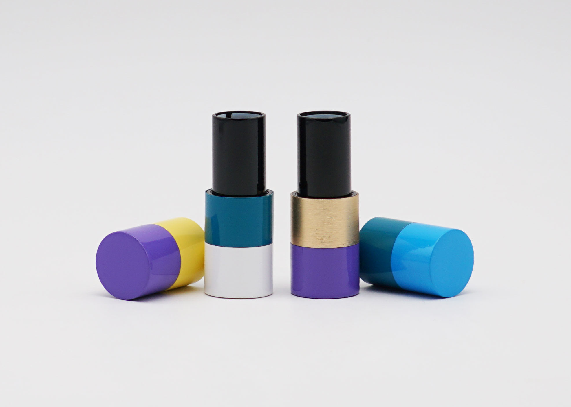 Press pop fancy lipstick tubes container environmental protection