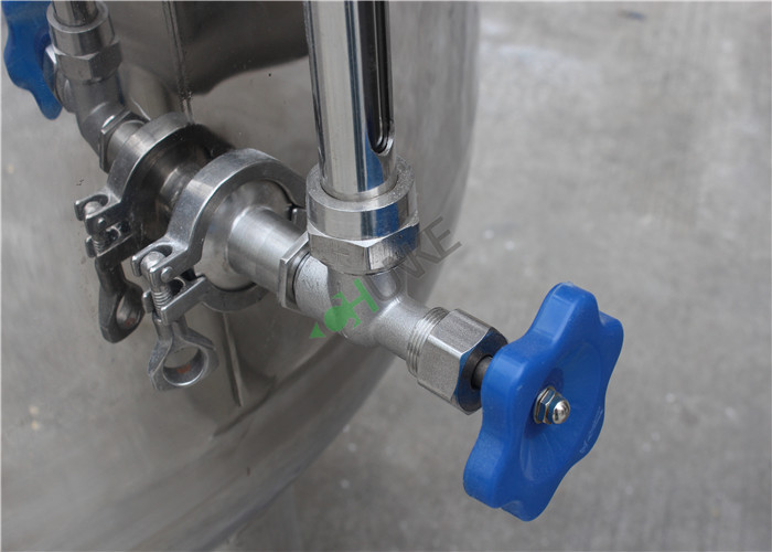 Stainless Steel Agitator RO Water Storage Tank For Food , Cosmetics , Beverages Factory