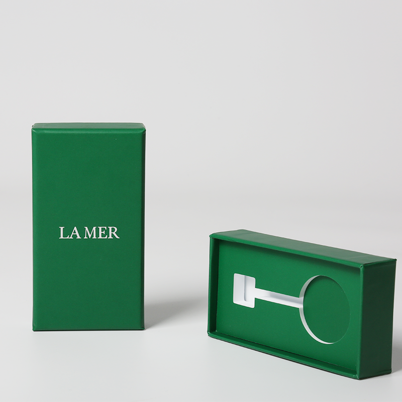 Sophisticated Square Grey Board Paper Luxury Box Packaging With Lid And Base Design