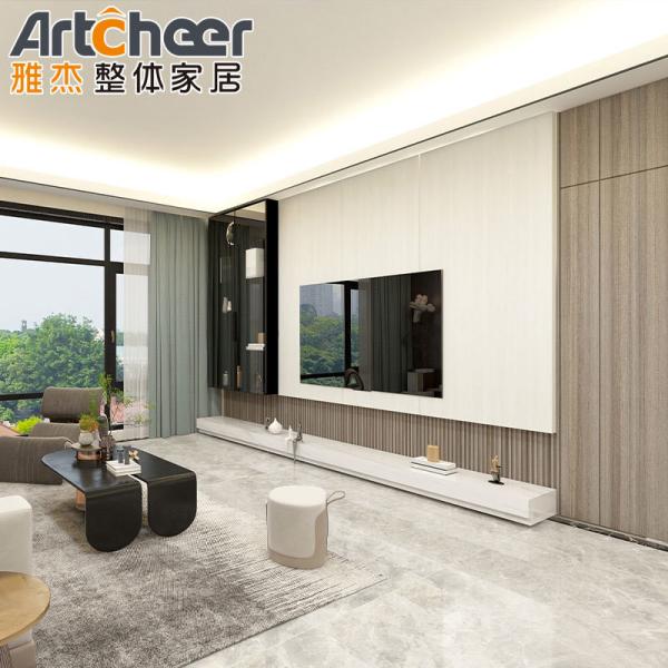 Modern Wooden TV Stand Cabinets Stylish Cabinet for Living Room Bedroom Home