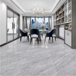 Gray Marble Polished Porcelain Tile High Glossy for Interior Living Room Kitchen