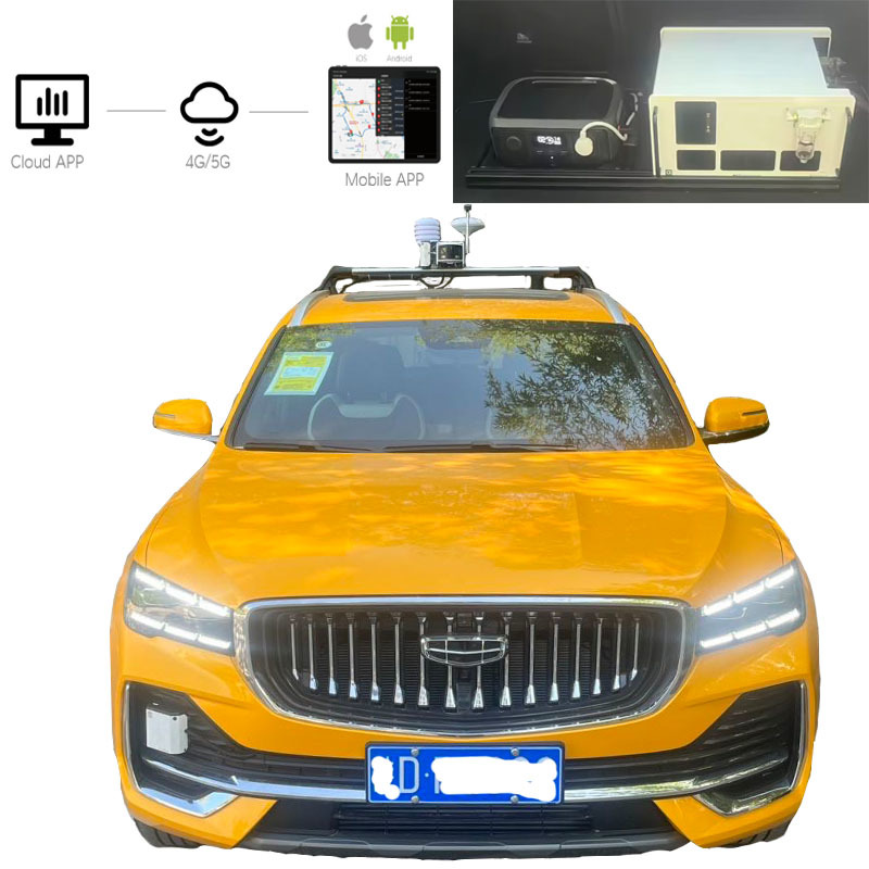 Vehicle Based Pipeline TDLAS Laser Infrared Methane Detector Tester PPB Level