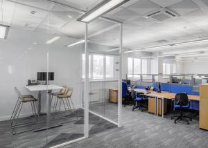 Wholesale Clear Double Glazed Glass Partition Wall 12mm+12mm Soundproof Office Partitions from china suppliers