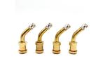 Bolt In Truck Brass Valve Stem V3.22.1 9.7mm Rim Hole 45 Degrees Bend