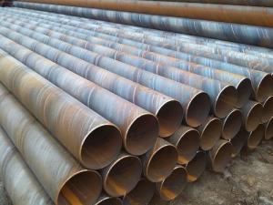 Wholesale Spiral Welded Steel Pipe En10025 Standard S355 S275 Pipe Piling Coating Welded from china suppliers