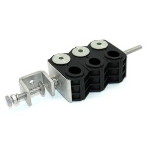 Wholesale Feeder Cable Clamp for 7mm Fiber Cable Galvanized Cable Clamps Operation Temp -50 °C 85 °C from china suppliers