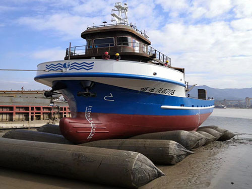 Beierte Safely Launch Ships Marine Air Bags 12 Layer 24m Length