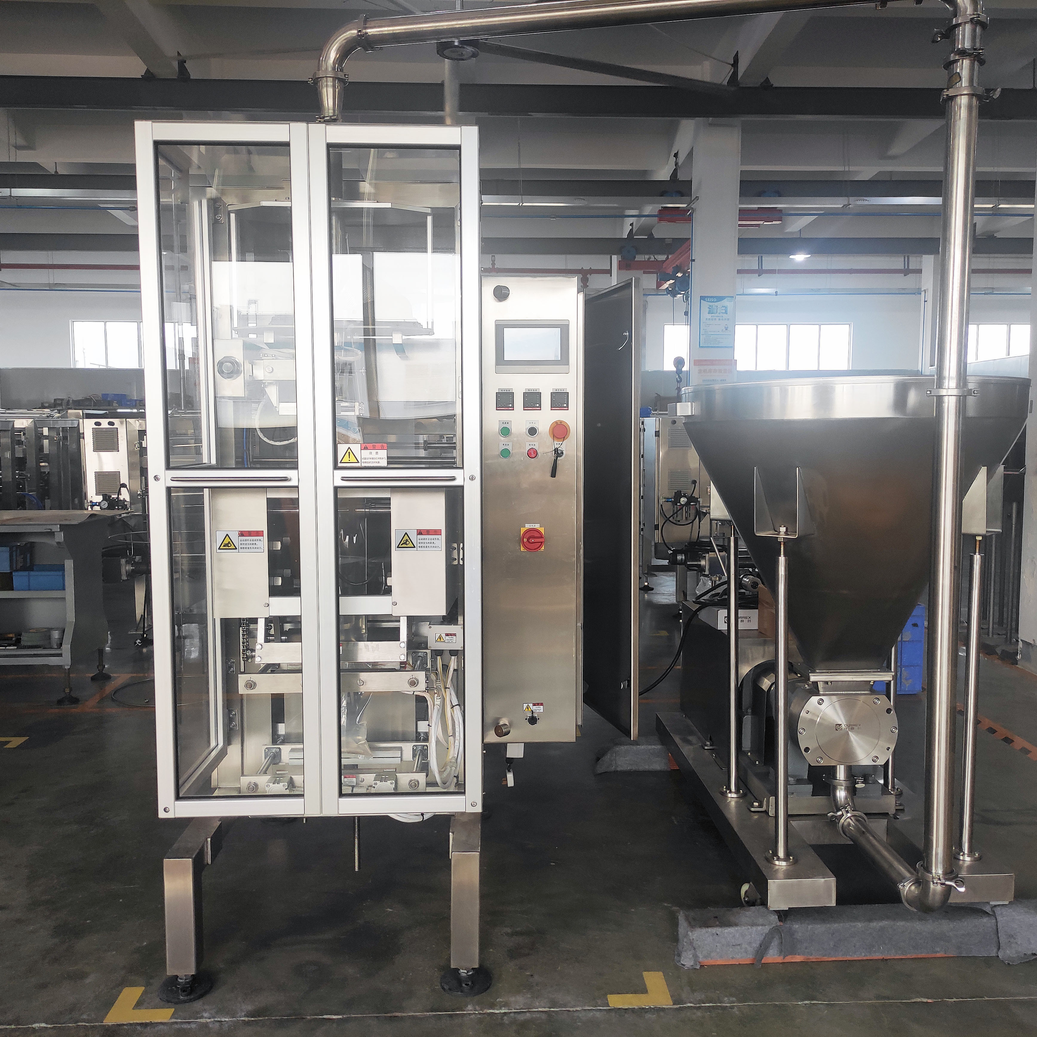 Tomato Paste Vertical Packaging Machine Ketchup Automatic Filling Packing Machine