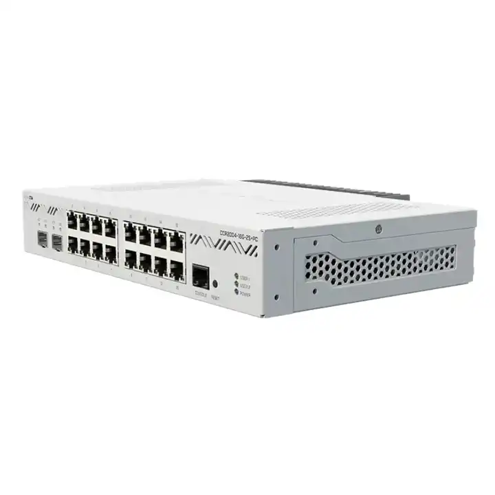 Wired Transfer Rate 10/100/1000Mbps 16 Gigabit 2 Gigabit Optical Port Smart Router CCR2004-16G-2S PC with Modem Function