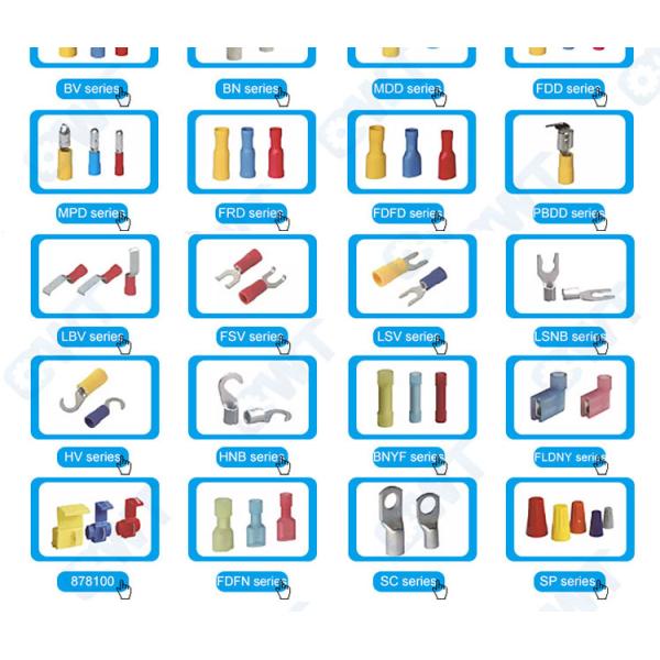 Custom V1.25 13mm Vinyl Pvc Rubber Hhc Series Insulated End Terminal Cap Cable Lug Soft Pipe Sleeves Covers Tube