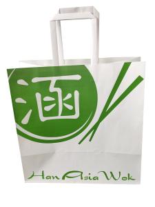 Wholesale 100% Recyclable 12 Colors 15*8*21cm Soy Ink Kraft Paper Bag from china suppliers