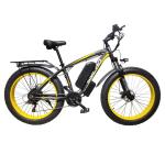 60km Per Power 26 Inch Electric Bicycle , 1kW Fat Tire Electric Mountain Bike