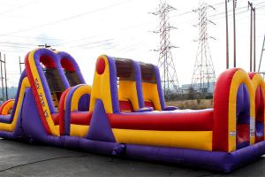 Wholesale Largest Wipeout Inflatable Obstacle Courses Adults Kids 5k Courses Rentals from china suppliers