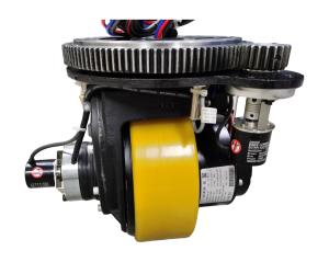 Wholesale Forklift Drive Part AGV Drive Wheel Brushed 48V DC Motor For Robot Wheels from china suppliers