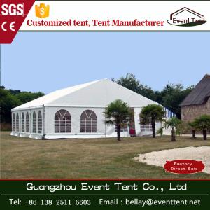 Wholesale 15x30m luxury large marquee event tent for wedding / seater marquee tent from china suppliers