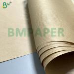 60gsm Smooth One Side Glossy Brown Striped Kraft Paper For Packing Food Crafts /