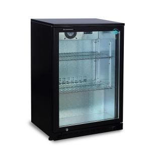 Wholesale 150L Glass Door Fan Cooling Under Counter Back Bar Refrigerator Cooler from china suppliers