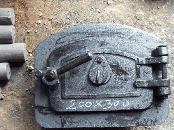 Heatproof Boiler Furnace Door Spare Parts Anti Erosion For Station Boiler