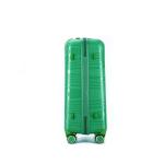 Green ODM 0.8mm Aluminum PP Trolley Luggage