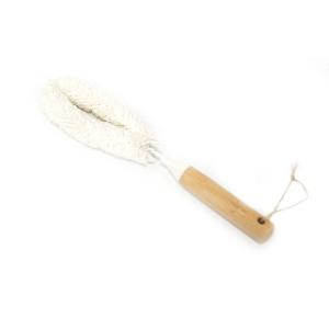 Wholesale 29*6.5CM Decanter Cleaning Brush With Bamboo Handles For Areas Baby Bottles from china suppliers